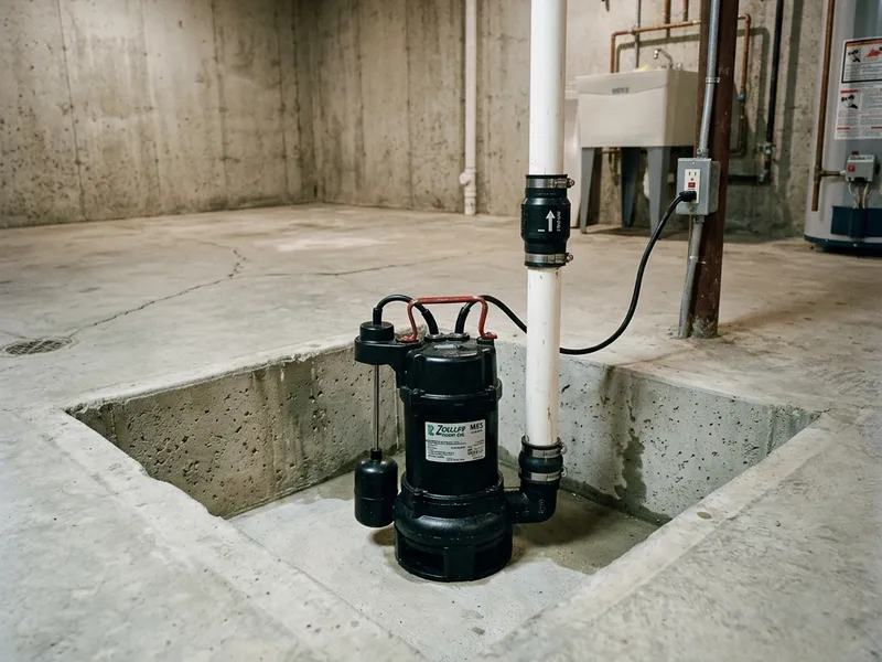 Sump Pump Installation Plumber in Valmeyer, IL